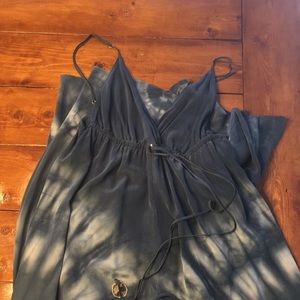 Gypsy 05 rye dye silk maxi dress